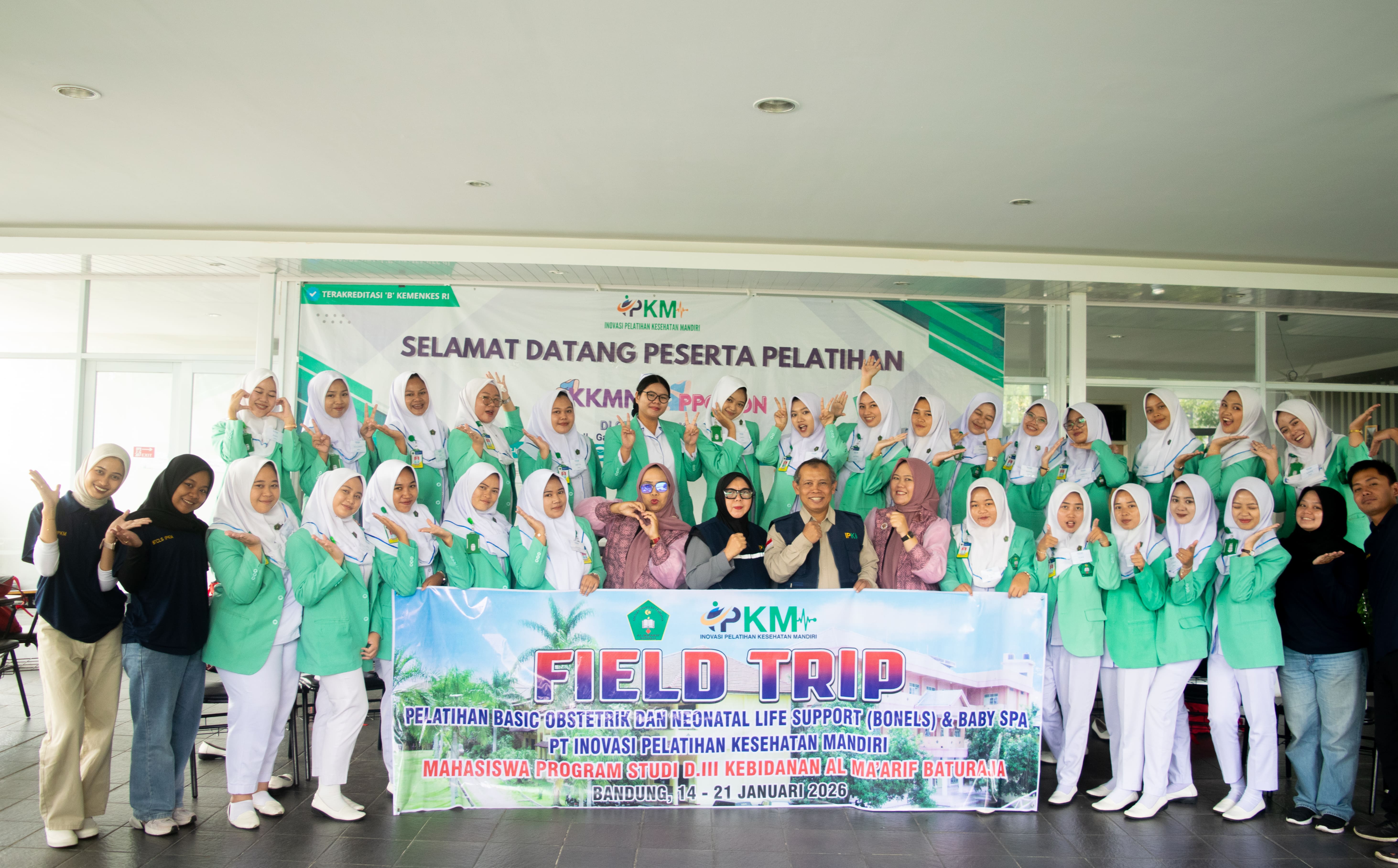 Pelatihan BONELS Sekolah Tinggi Ilmu Kesehatan Al-Ma'arif Baturaja