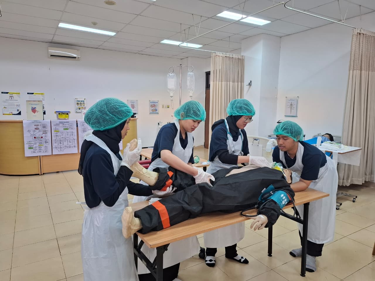 Pelatihan BTCLS PT IPKM Bandung Bekerjasama dengan Poltekes Kemenkes Jakarta 1